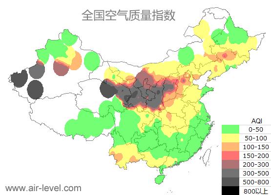 西安迎今春最强沙尘！PM10浓度值破千！秦岭卫星云图显示→