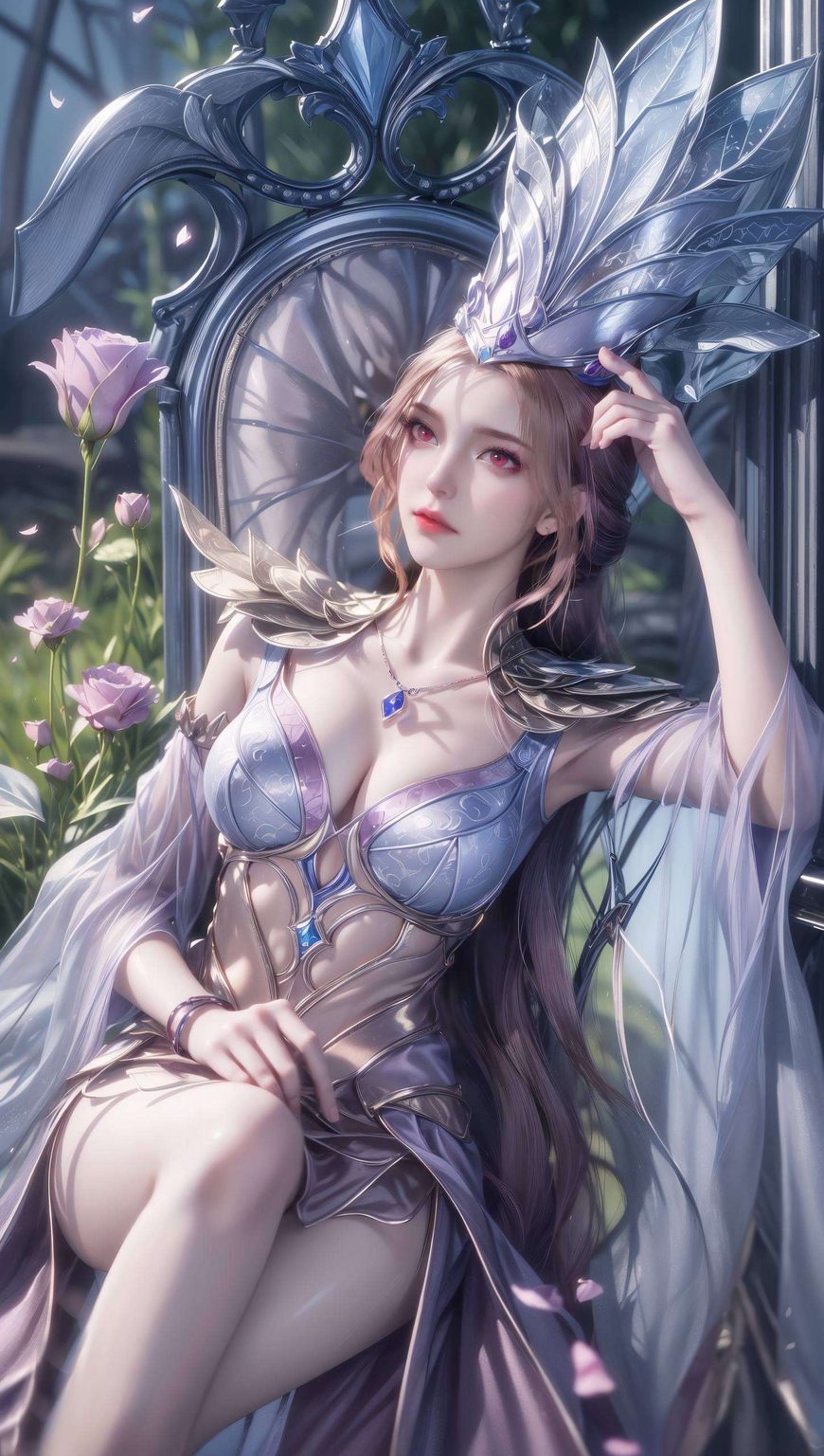 这位国漫女神也能一睹比比东那令人心动的风采