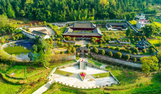 红色旺苍,中国茶乡