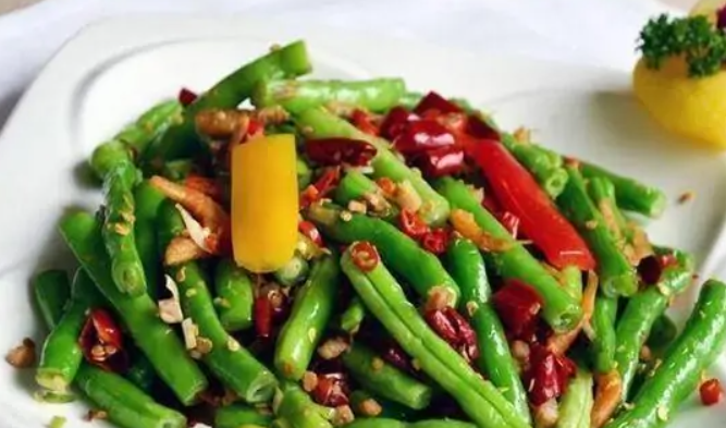 干烧四季豆